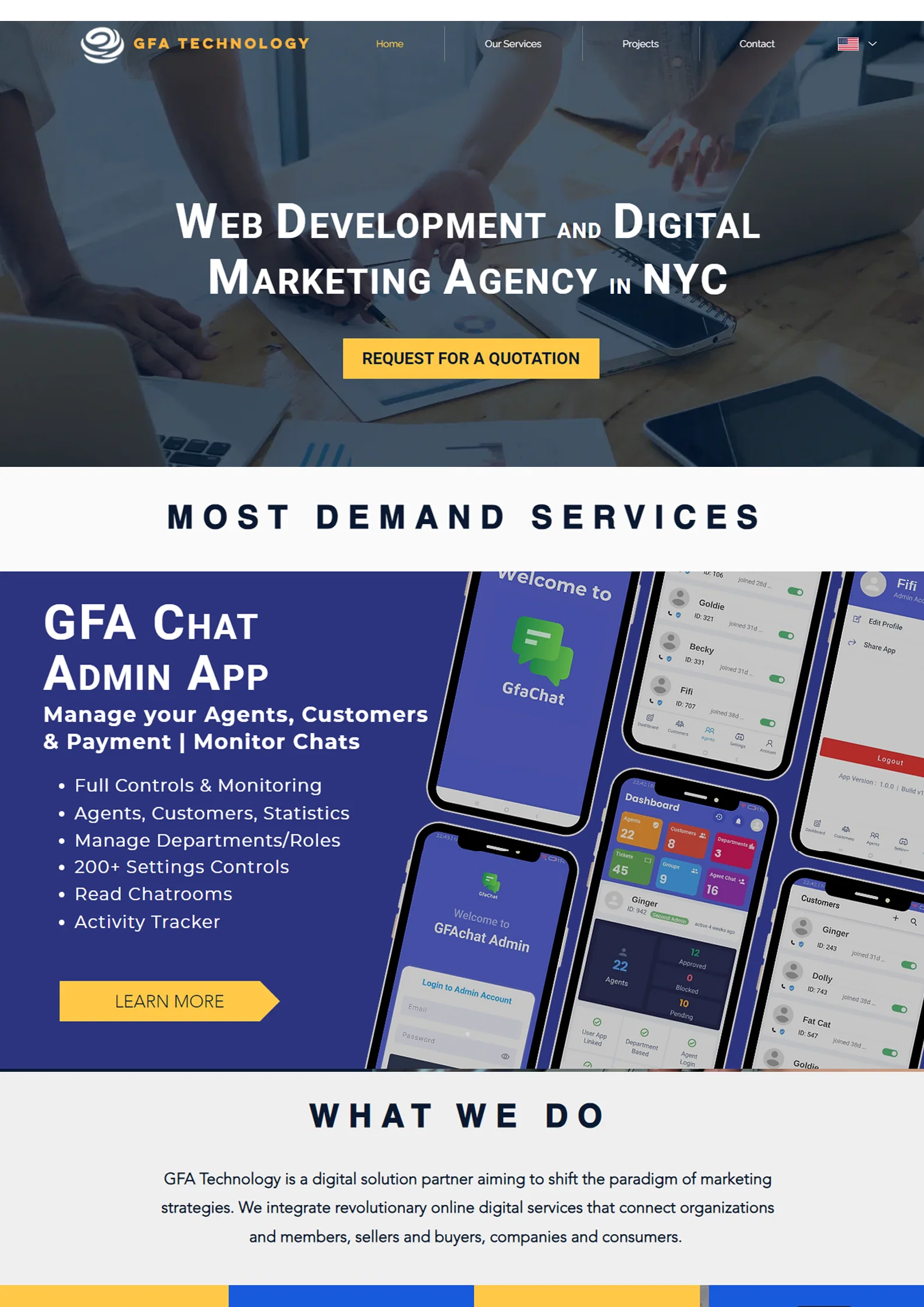 GFA Technology Website