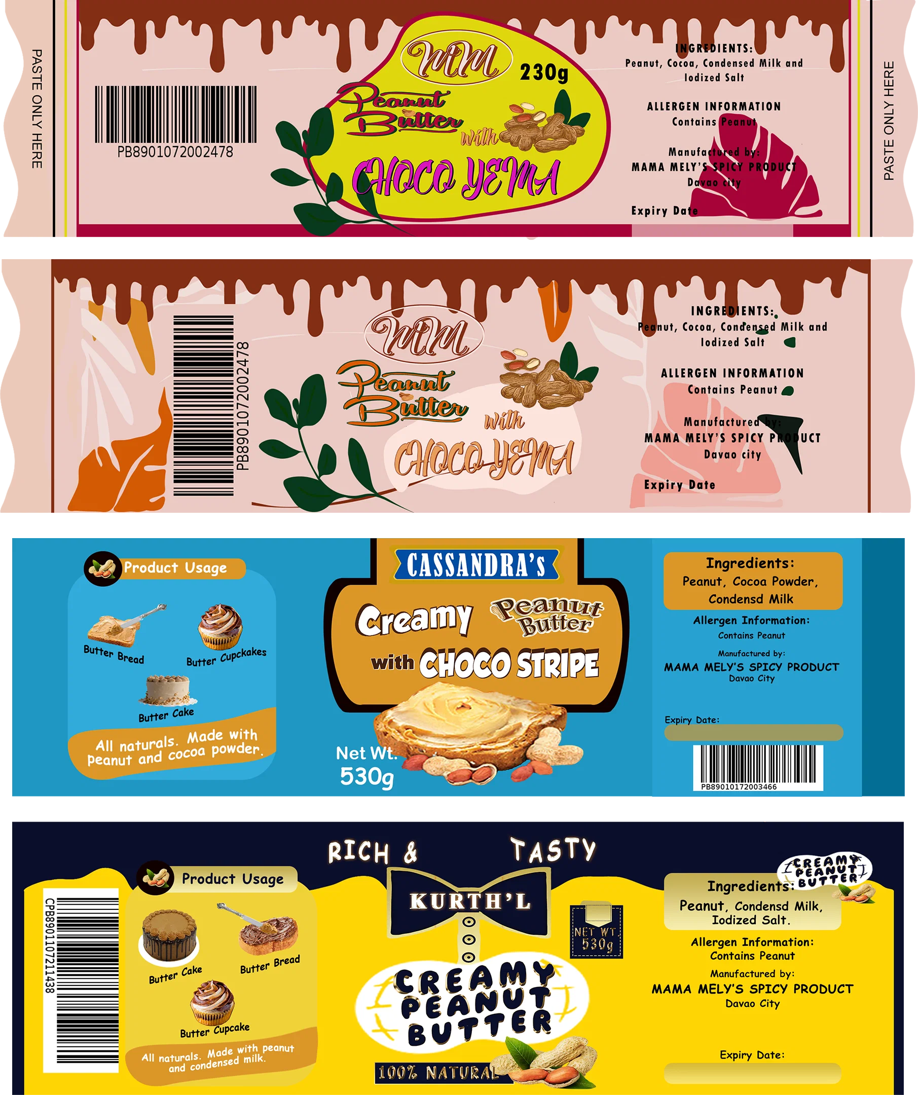 Food Product Promotional Graphics